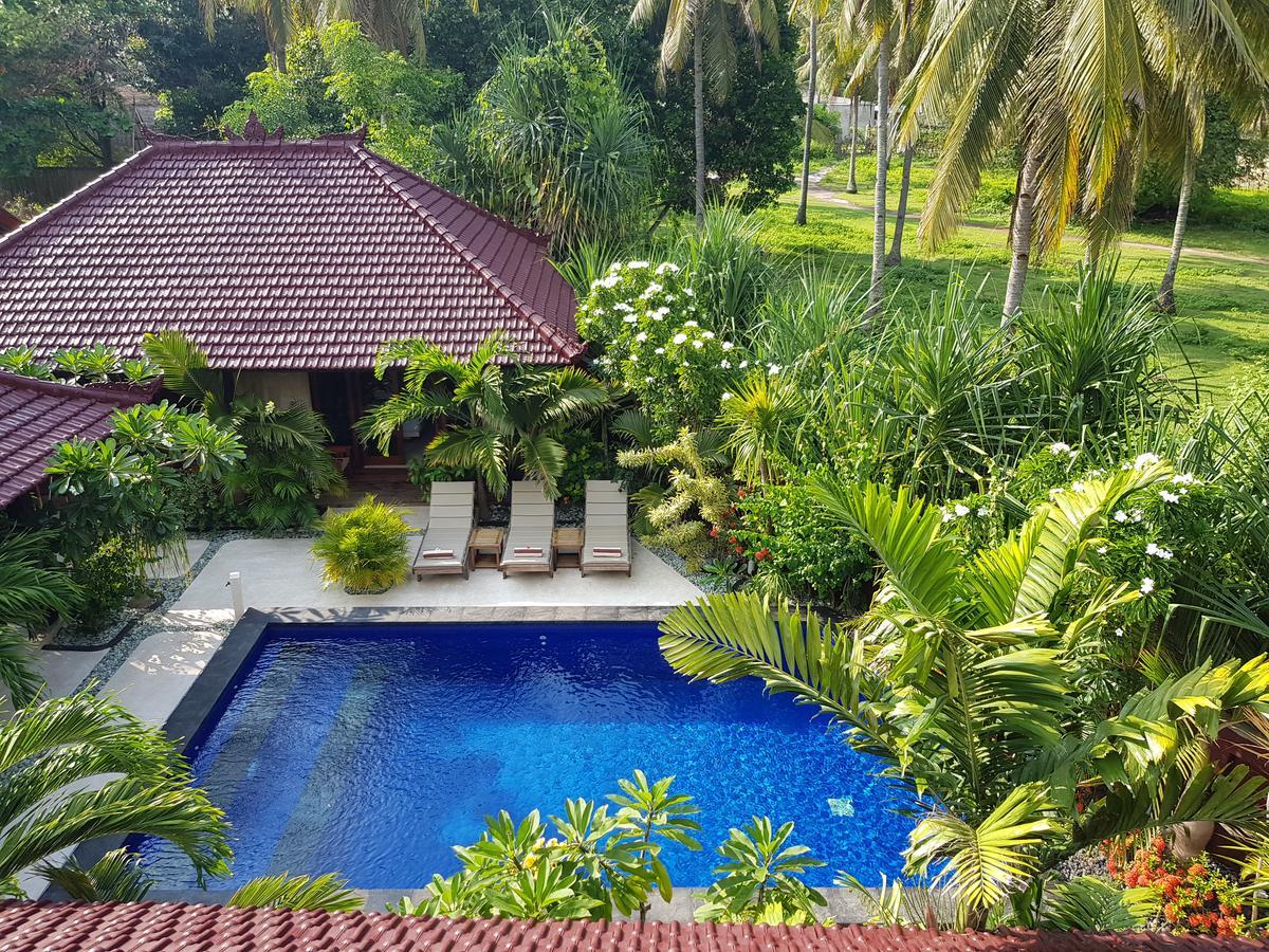 Senang Villa Gili Air Buitenkant foto
